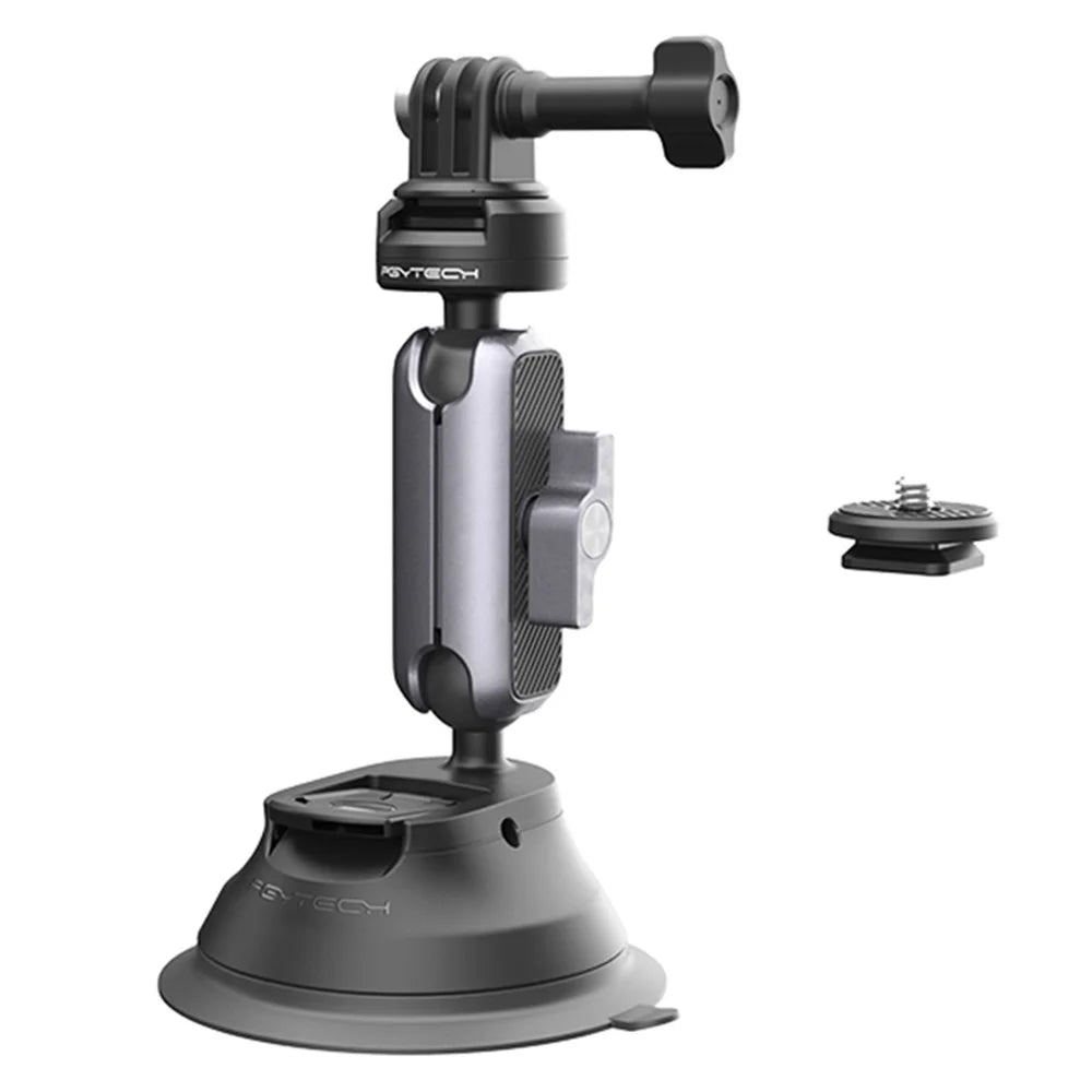 PGYTECH P-GM-223 CapLock Sports Camera Suction Mount Car Windshield Window Bracket Holder for GoPro / DJI - 1