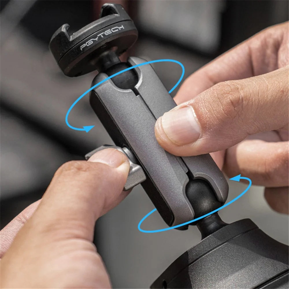 PGYTECH P-GM-223 CapLock Sports Camera Suction Mount Car Windshield Window Bracket Holder for GoPro / DJI - 4
