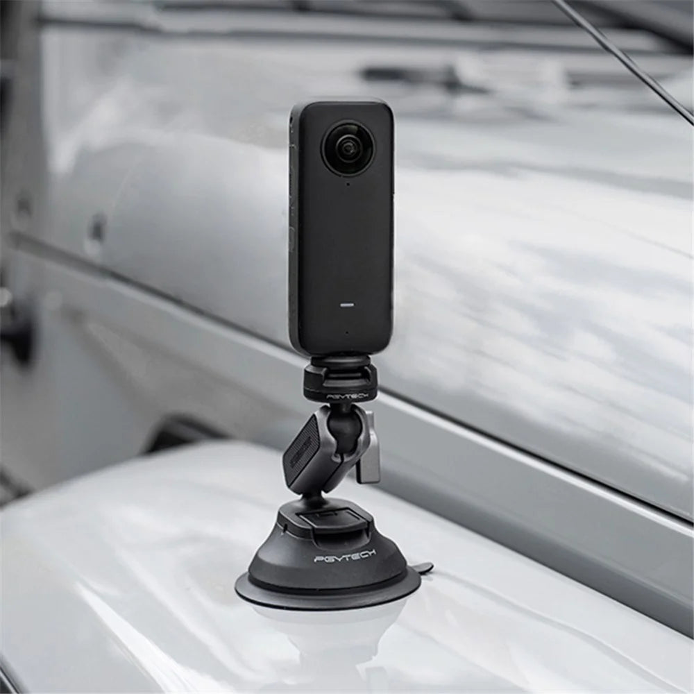 PGYTECH P-GM-223 CapLock Sports Camera Suction Mount Car Windshield Window Bracket Holder for GoPro / DJI - 6