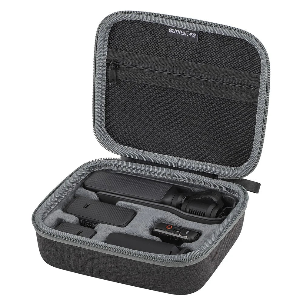 SUNNYLIFE OP3-B718 Carrying Case for DJI Osmo Pocket 3 Action Camera Storage Bag Accessories Box - 4