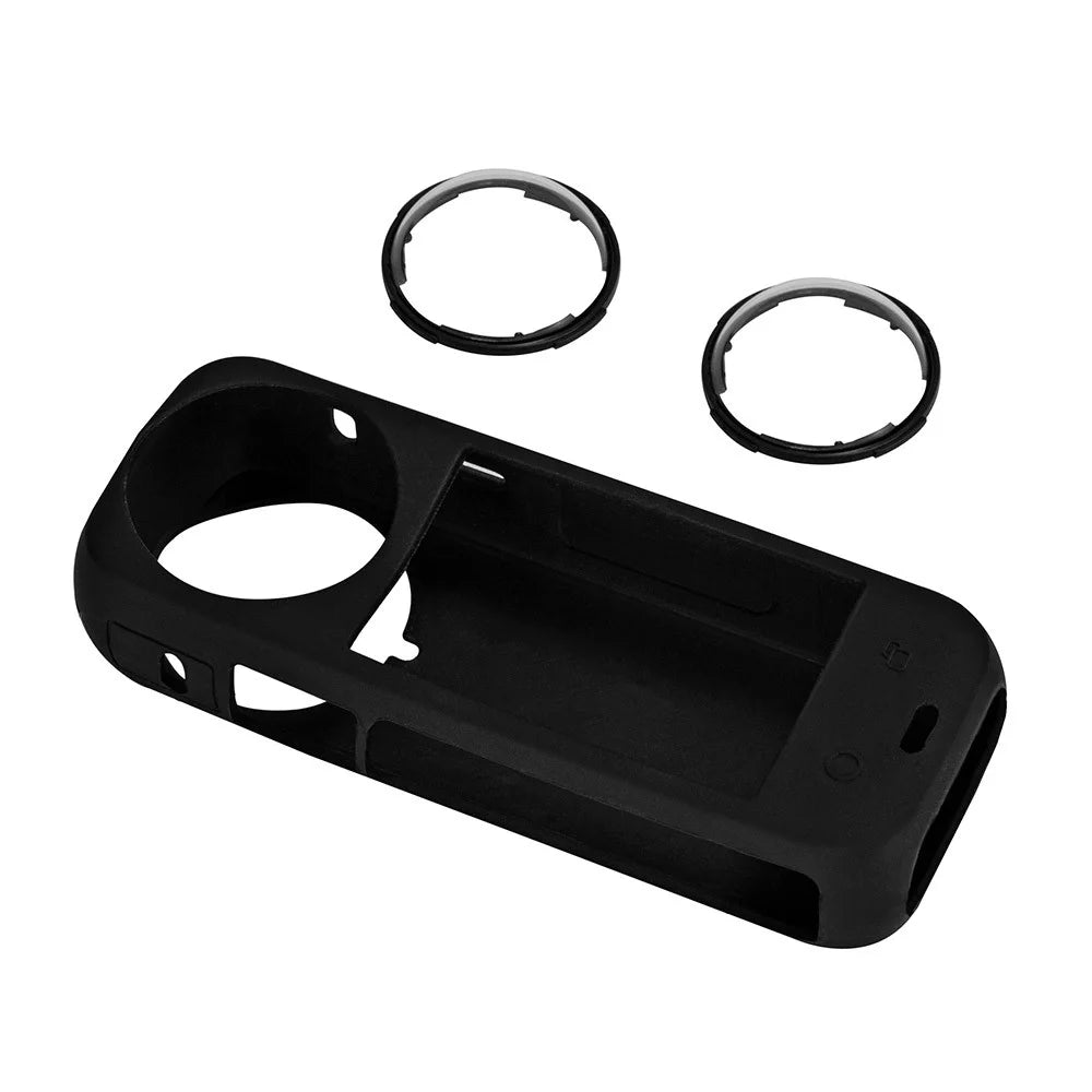 2Pcs for Insta360 X4 Panoramic Camera Rotating Optical Tempered Glass Lens Protector - 2