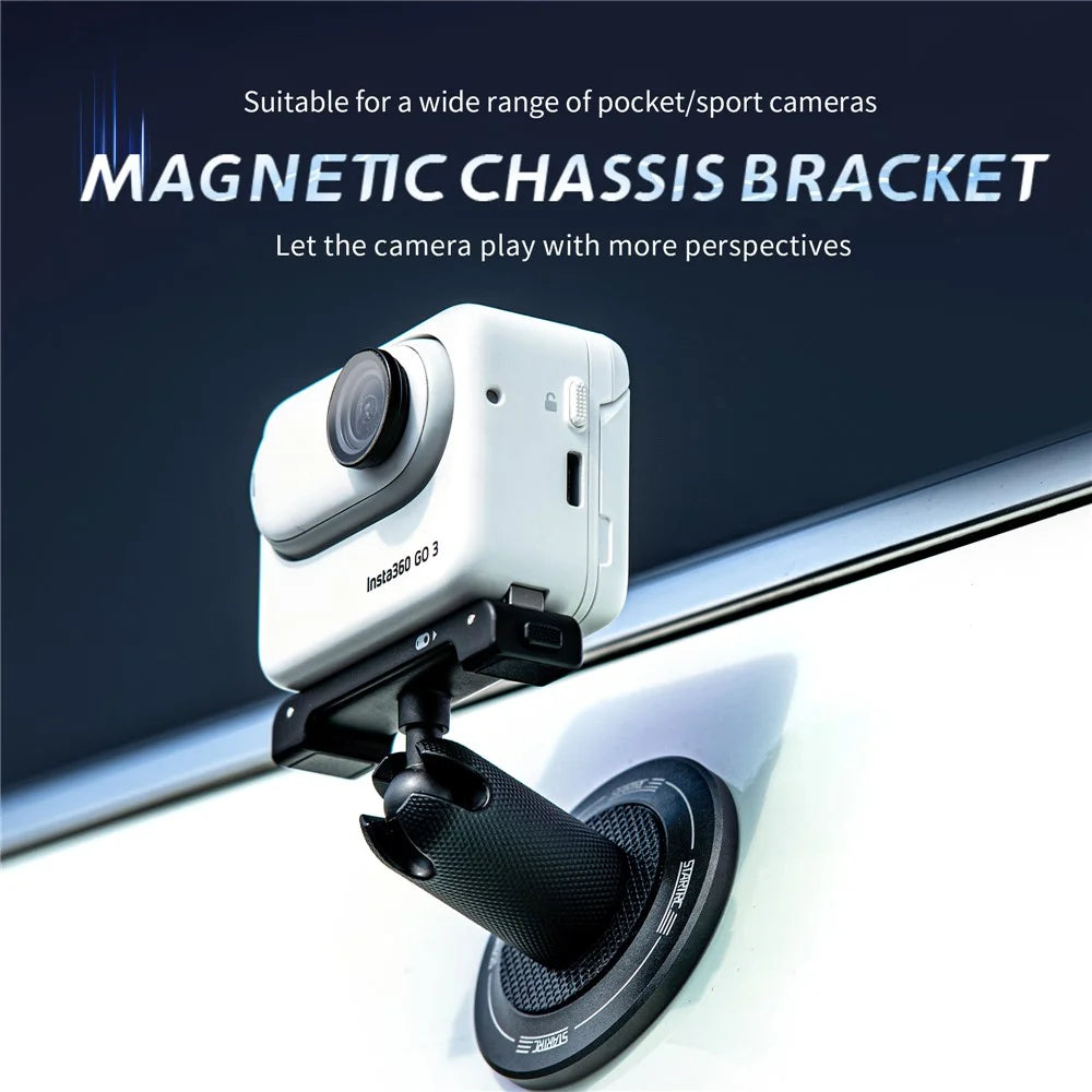 STARTRC 1137767 For DJI / GoPro / Insta360 Camera Magnetic Suction Base Stand - 3