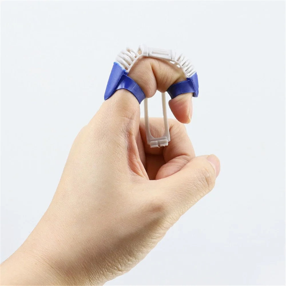 1Pc Basketball Finger Splint Guard Protector Fulcrum Support Adjustable Finger Sleeve - M - 3