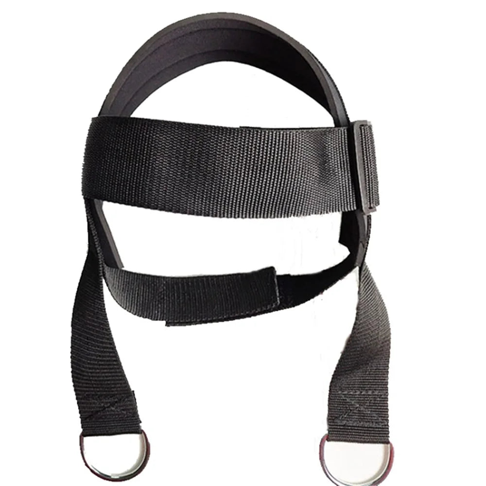 MK119 Home Gym Neck Training Harness Neck Strength Trainer Head Chin Neoprene+Nylon Strap Exerciser - 2