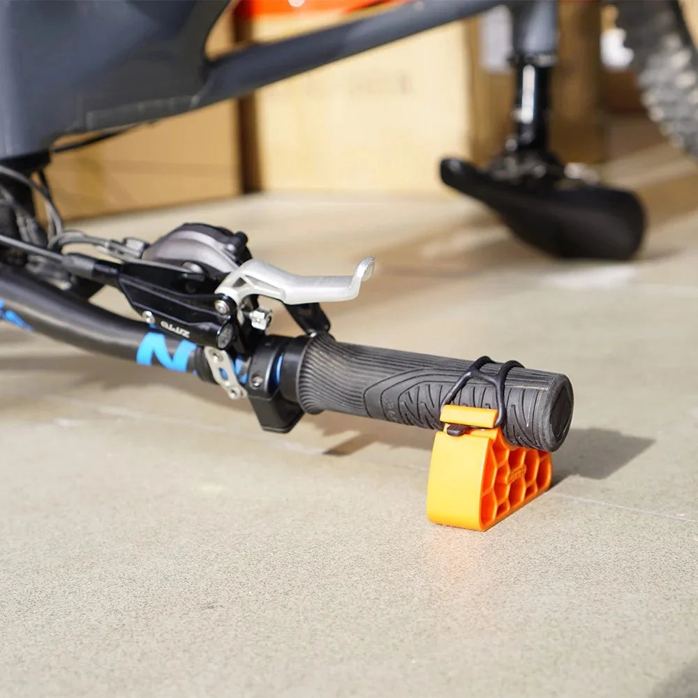 ZTTO 2Pcs Bicycle Handlebar Holder Maintenance Handlebar Support Shift Brake Lever Protection Raiser Adapter - 5