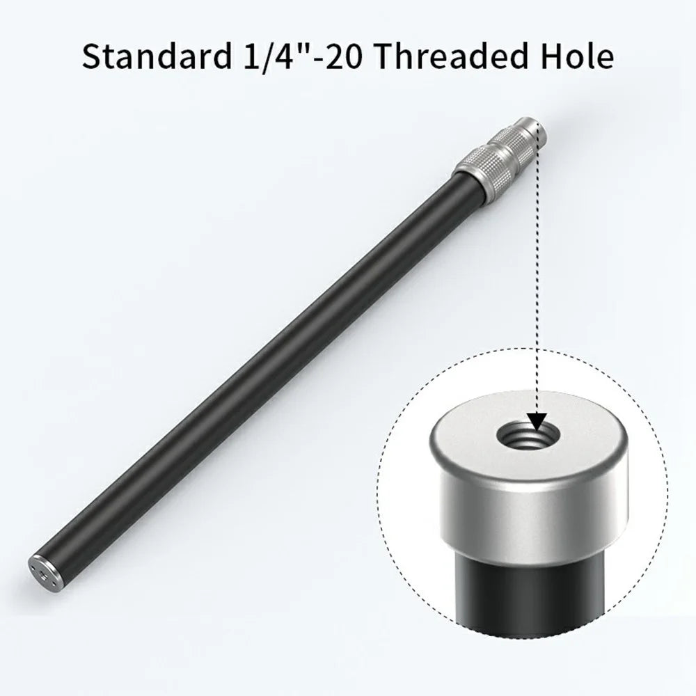 LANPARTE R95-B Aluminum Alloy Telescopic Selfie Stick Smartphone Action Camera Monopod with Remote Control - 3
