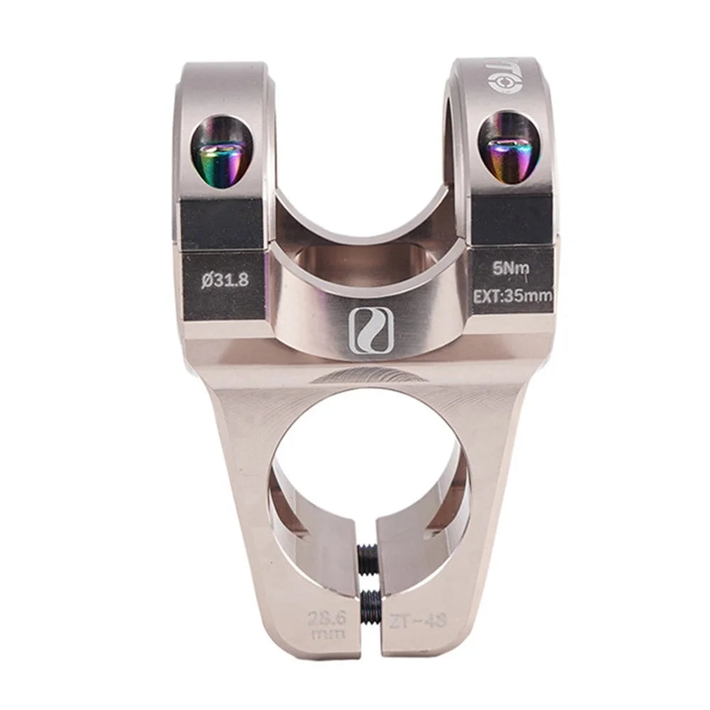 ZTTO ZT-48 Road Bike Stem 31.8x35mm Aluminum Alloy Bicycle Handlebar Stem - Purple - 5