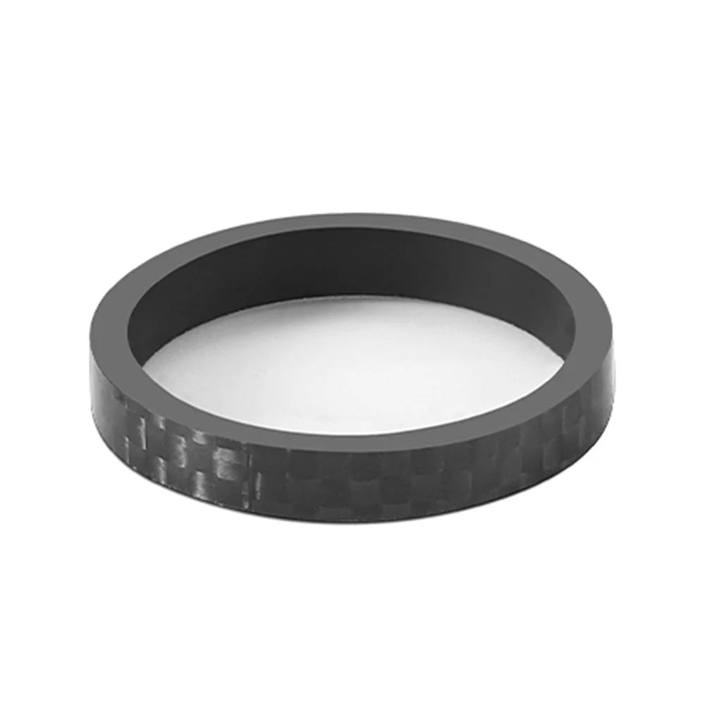 WEST BIKING 5mm Bicycle Stem Spacer Carbon Fiber Gasket MTB Bike Front Fork Spare Parts - 1