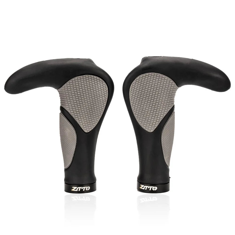 ZTTO AG43 1 Pair Bicycle Ergonomic Horn Shape Handlebar Grip Cover for MTB Bike - 3