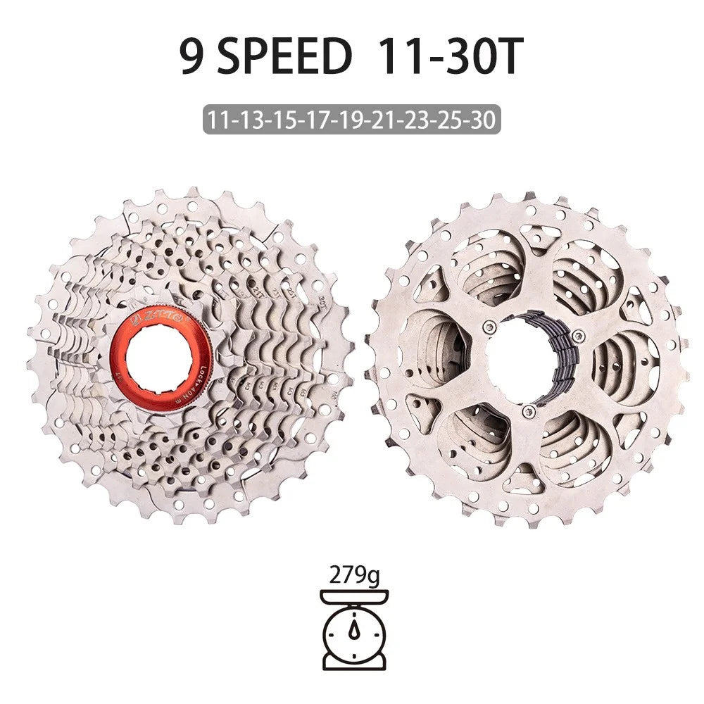 ZTTO Bicycle Cassette Flywhee 9 Speed 11-30T / 11-34T Speed Freewheel for Bike Accessories - 9 Speed / 11-30T - 2
