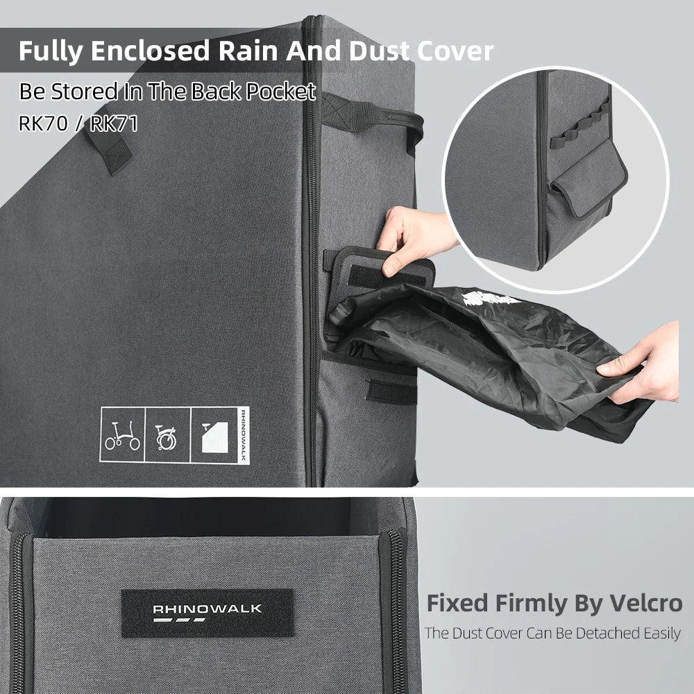 RHINOWALK RK71 Foldable Storage Box Polyester 20-22inch Folding Bicycle Storage Box - 4