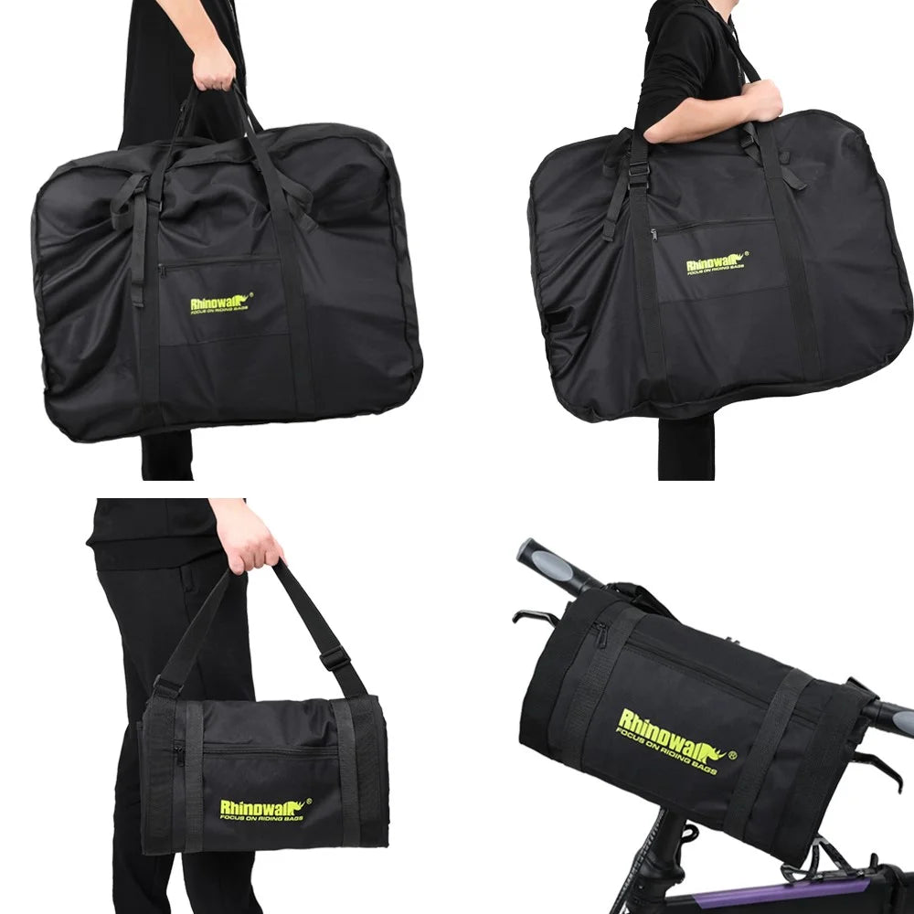RHINOWALK RF201 Shoulder Bag for 20 Inch / 22 Inch Folding Bike Portable Storage Bag - 4