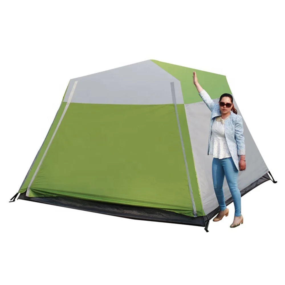 AXZ002 Outdoor 6-8 People Large Space Automatic Tent Rainproof Camping Hiking Travel Tent - 5
