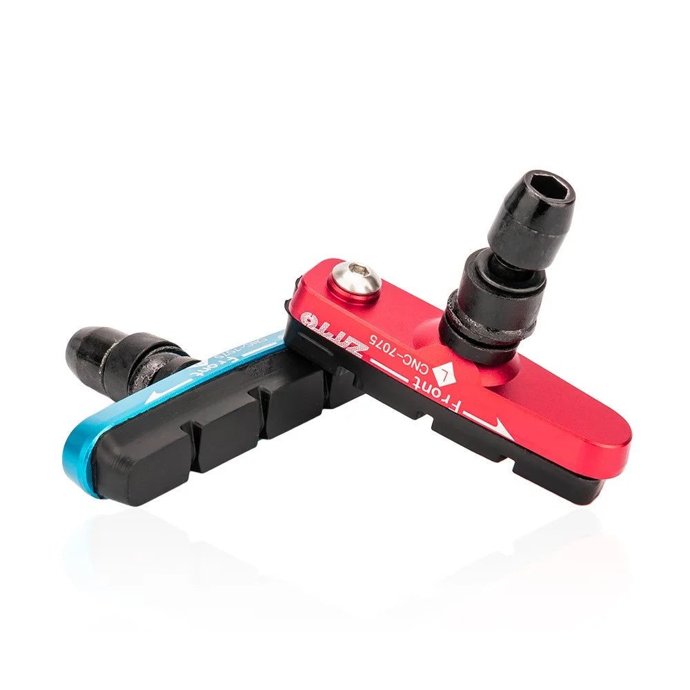 ZTTO ZDSCP 1 Pair Bike Brakes Pads Set 55mm for MTB Mountain Bicycle V-Brake Blocks - Blue - 5