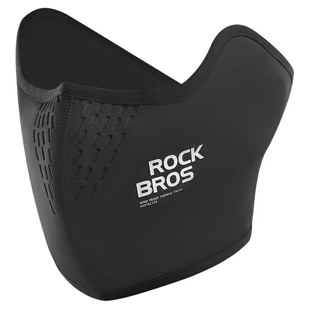 ROCKBROS 11220012001 MZ011 Warm Cycling Face Mask Fleece Neck Gaiter Windproof Face Protector for Motorcycle / Outdoor - 1