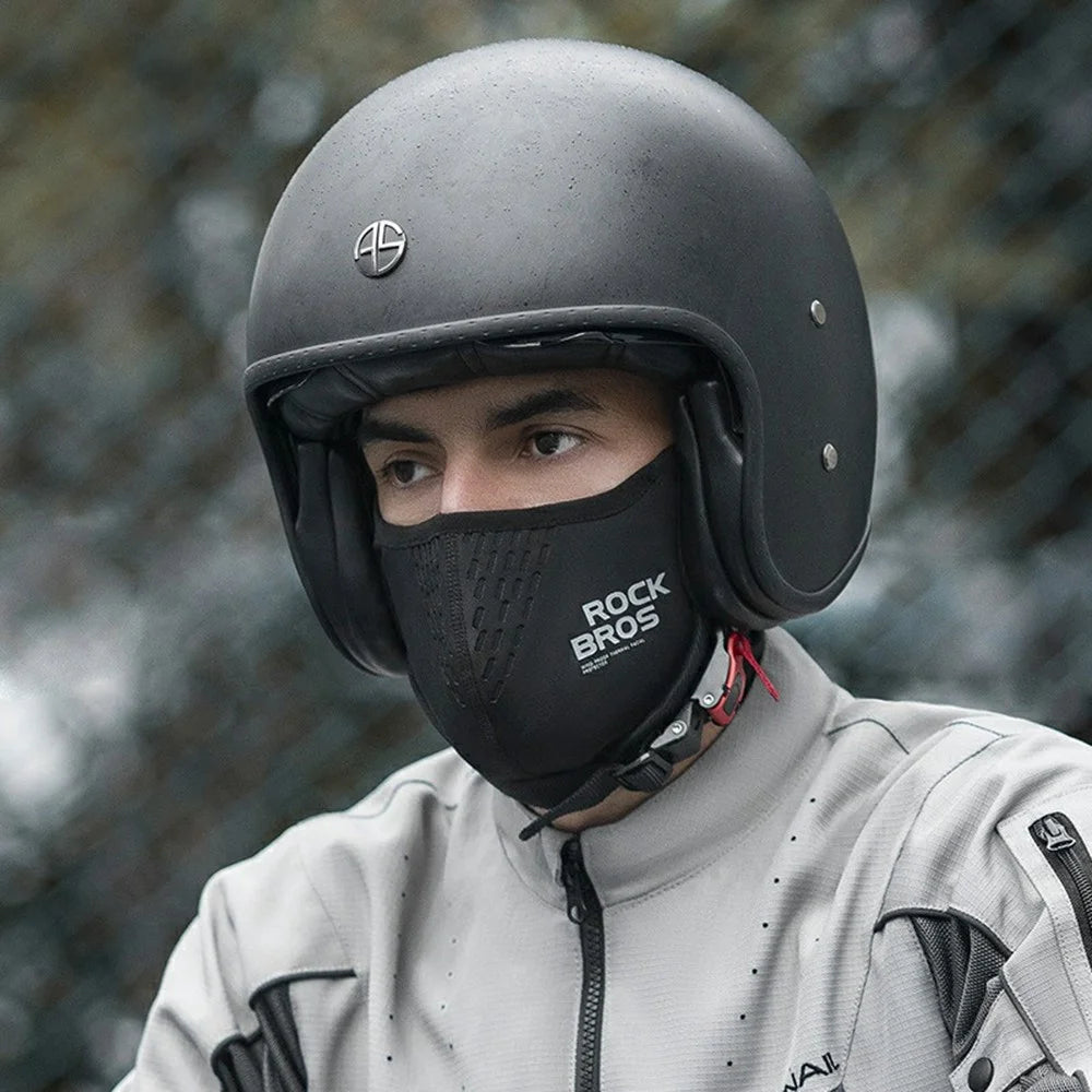 ROCKBROS 11220012001 MZ011 Warm Cycling Face Mask Fleece Neck Gaiter Windproof Face Protector for Motorcycle / Outdoor - 6