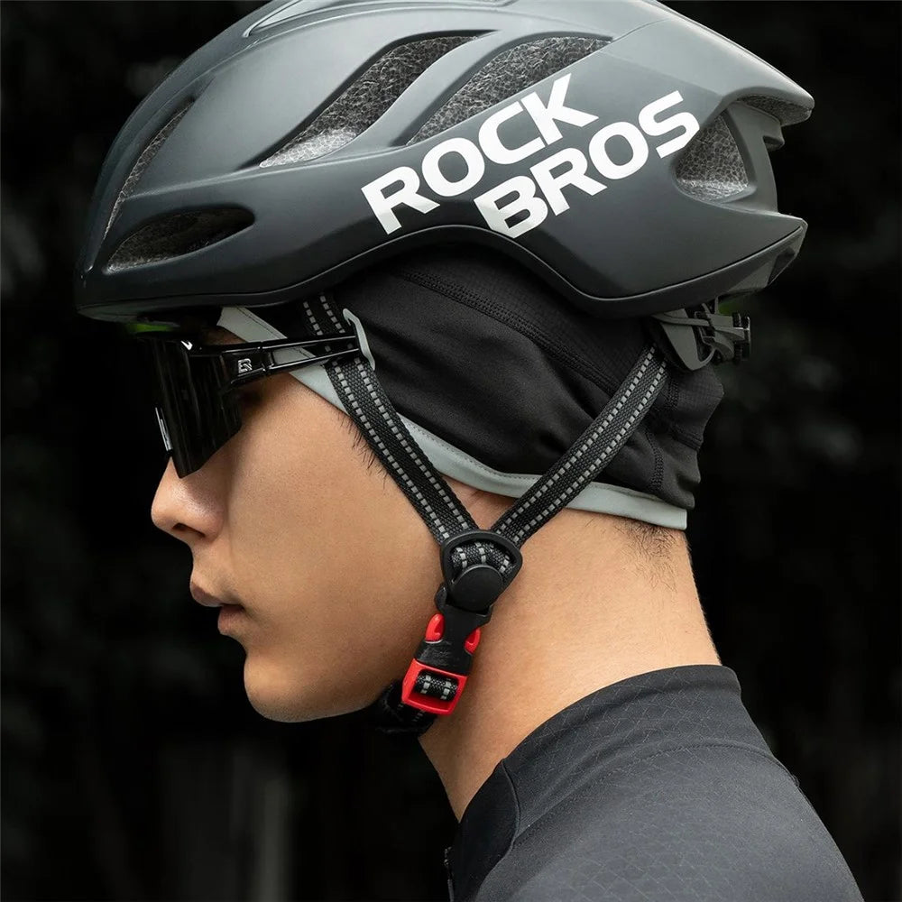 ROCKBROS 18250007 M016 18250007001 Outdoor Cycling Hat Thermal Fleece Headcover Extended Ear Flaps for Winter Riding - 6