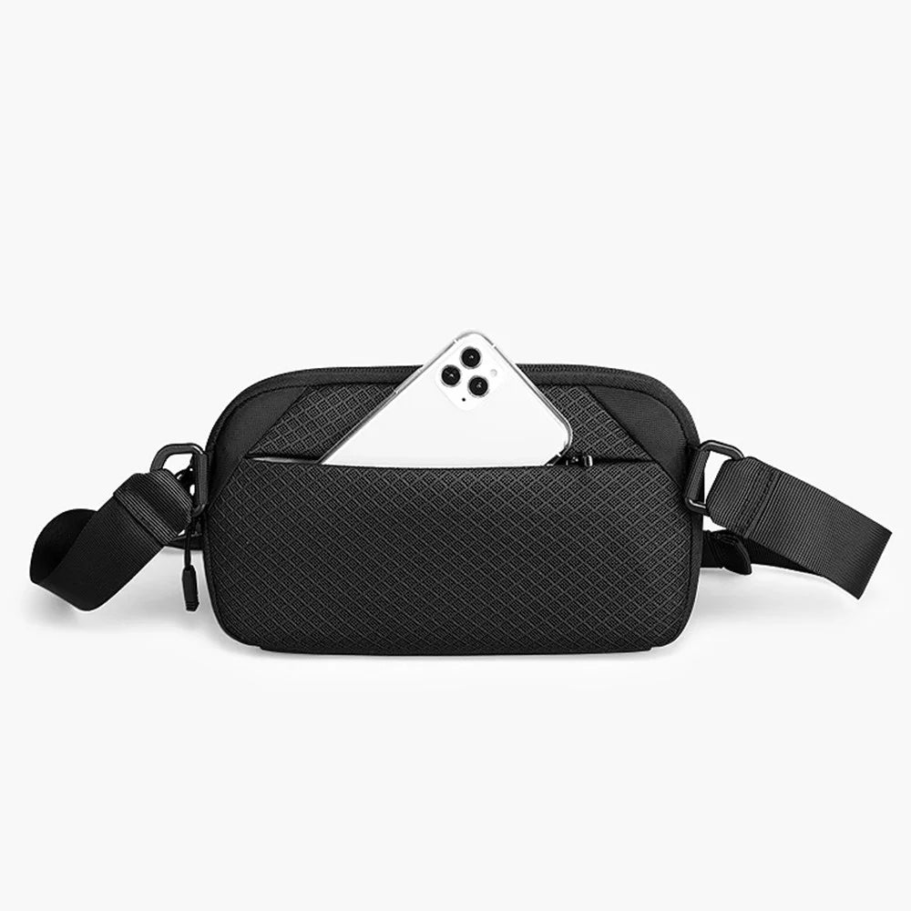 MARK RYDEN MR8712 Stylish Men Oxford Cloth Single Shoulder Chest Bag Lightweight Student Casual Crossbody Bag - 5