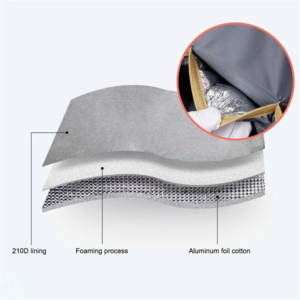 AOTU Baby Diaper Large Oxford Cloth Mommy Backpack Maternity Bag with Baby Sleeping Mat Bed Design - Grey - 4