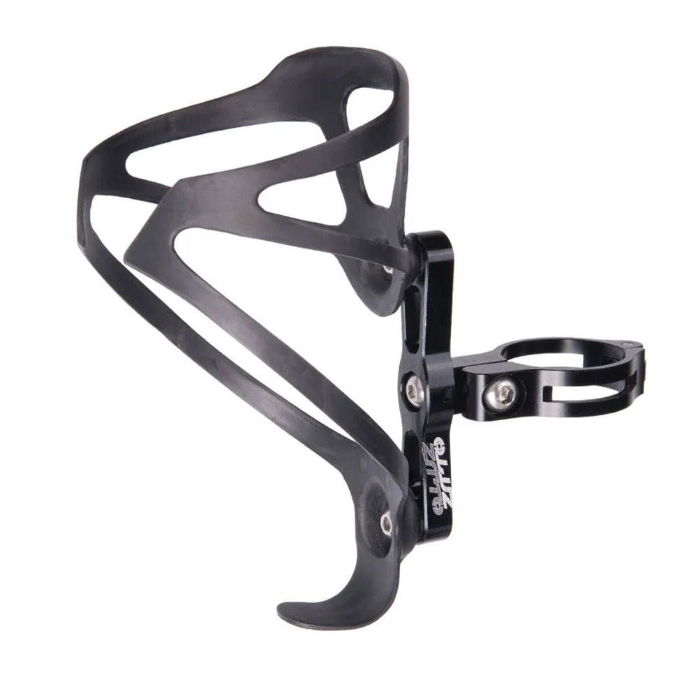 ZTTO SHZHZ Aluminum Alloy Bicycle Water Bottle Cage Holder Mount Adapter Base - Black - 2