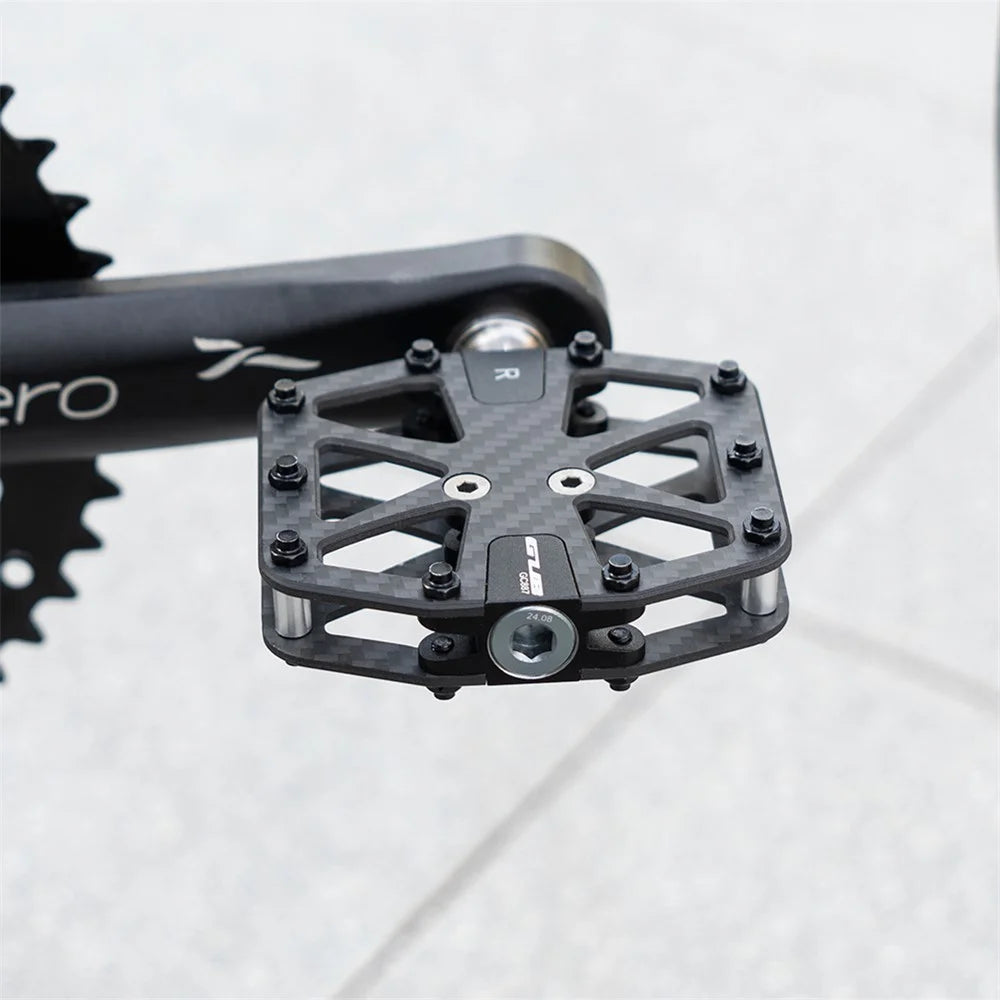 GUB GC086 1 Pair Carbon Fiber Pedals Triple Sealed Bearings Bicycle Pedals for Mountain Bike Road Bike - 5
