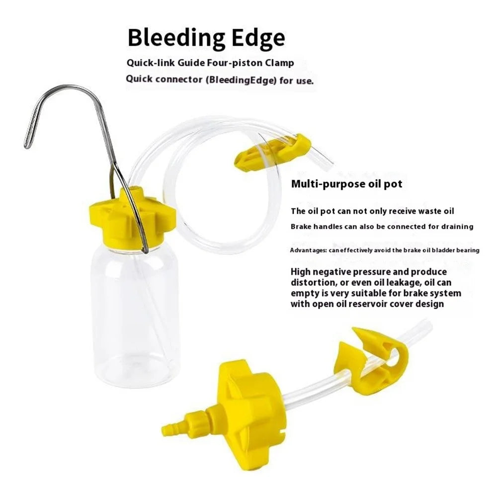 YIQUAN 13FJ0003 Bicycle Disc Brake Oil Change Tool for Mountain Road Bike Universal Brake Fluid Injection Kit - 5