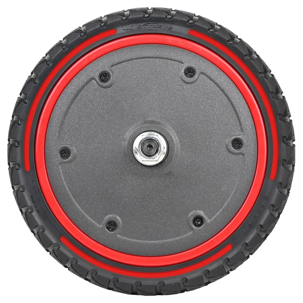 LYXM294-4 For Xiaomi Mi Electric Scooter 1S / M365 Pro / M365 350W Motor E-Scooter Wheel Tire - Red - 2