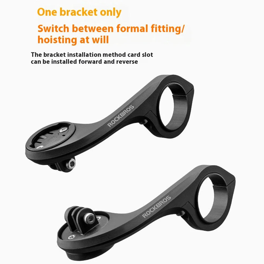 ROCKBROS 29210012001 Mountain Road Bike Computer Mount Extension Bracket for IGS / Garmin / Bryton - 6