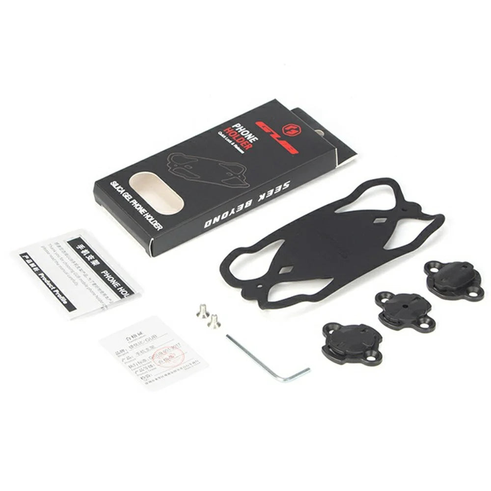 GUB P13 Silicone Phone Mount Bike Computer Bracket Fixing Cellphone Holder - 7