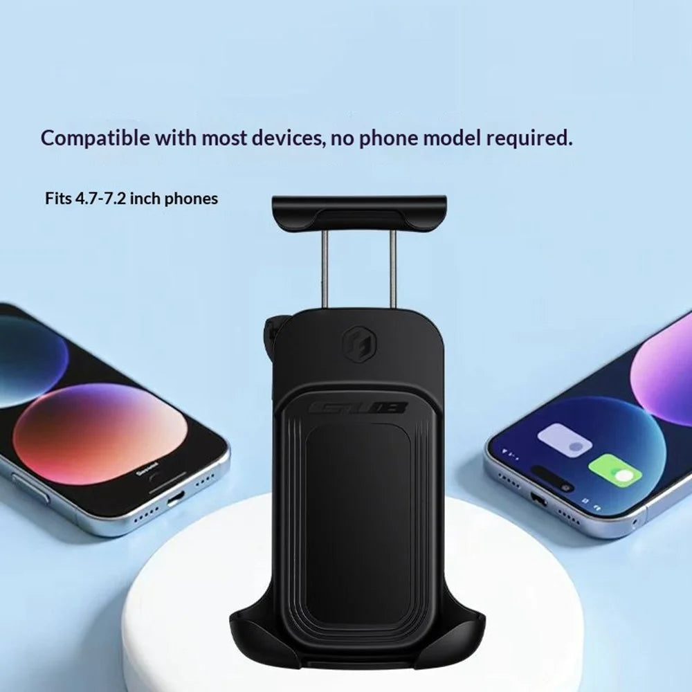 GUB P18 Rotatable Phone Mount for Bicycle / E-Bike / Scooter Shock Absorbing Quick Release Cellphone Bracket - 7