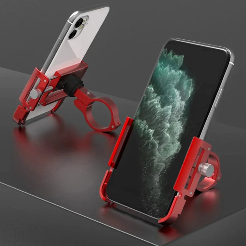 GUB P30 Aluminum Alloy Phone Holder Bike Cell Phone Mount Cycling Bracket - Red - 4