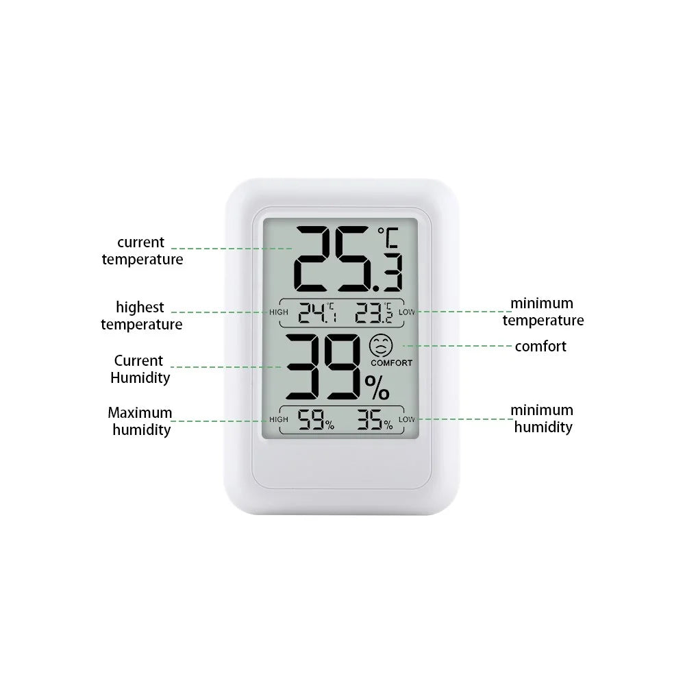 TS-FT0400 Indoor Digital Thermometer Hygrometer for Greenhouse Farming Temperature Humidity Monitor - 3