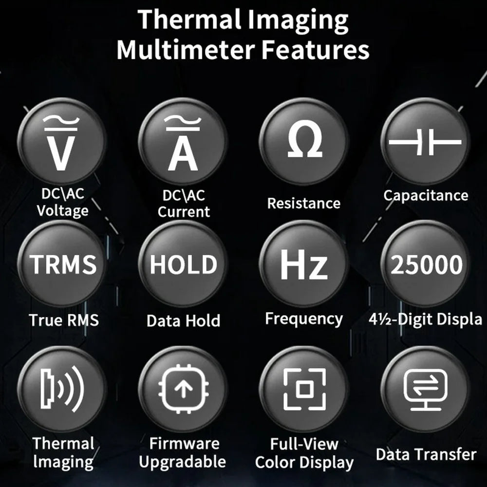 ZOYI ZOTEK ZT-R01 Infrared Thermal Imager Digital Multimeter for Industrial Electrical Underfloor Heating Circuit Board Repair - 3