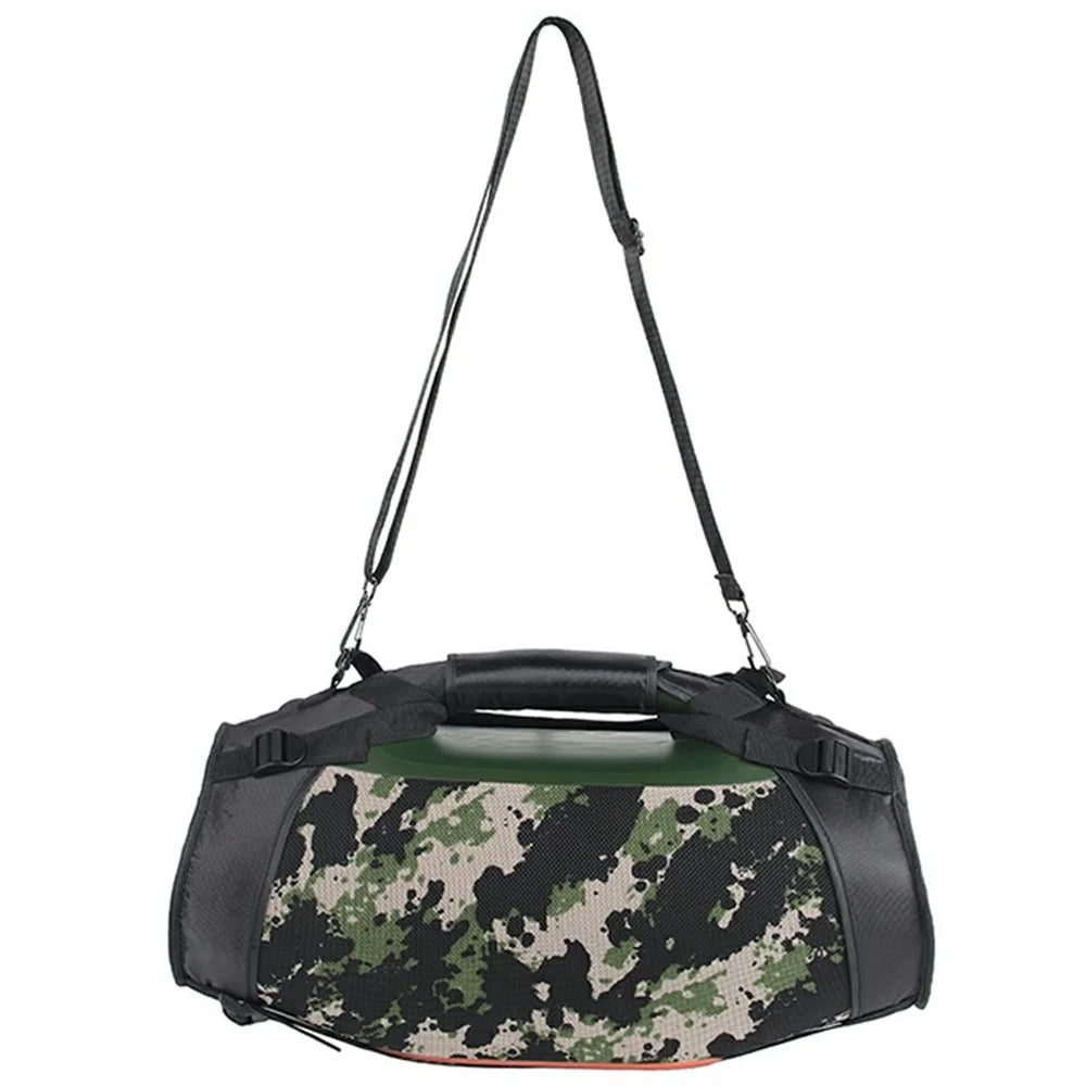 Portable Travel Case for JBL Boombox 4 Bluetooth-compatible Speaker Mesh Cover Carrying Bag with Shoulder Strap - 1