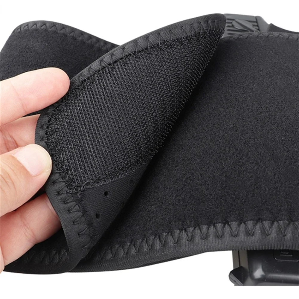 50 inch Tactical Belt Holster Wide Belt Waistband Military Neoprene Elastic Pistol Holster - Left Hand - 3