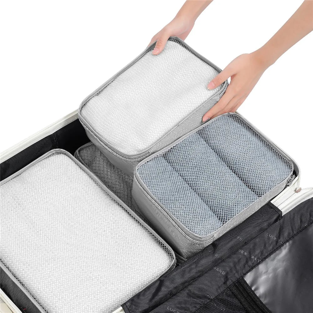 MOHO&HOME MDJ6521 Travel Clothes Storage Bag Oxford Cloth Portable Luggage Organizer Pouch, Size M - 7