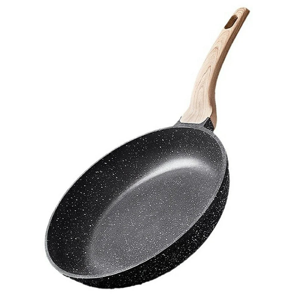 MENJO Granite Frying Pan 26cm Non Stick Skillet with Spatula for Home Cooking - 2