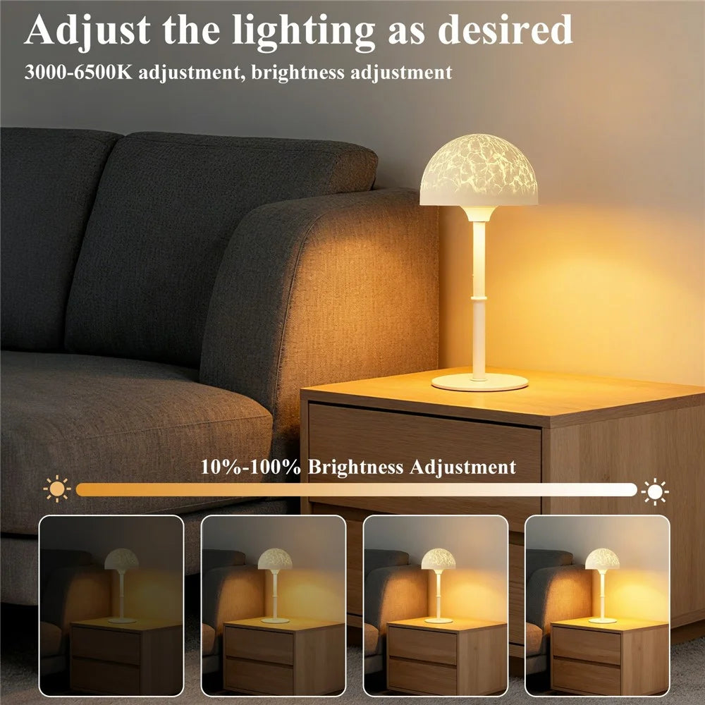WBL001-T Creative Bedside Table Lamp Adjustable Height Decorative LED Mood Light Remote Control Dimmable Night Light - 3