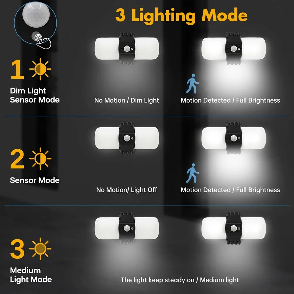 XCN006 Waterproof Outdoor Solar Lamp Bluetooth-compatible Phone Sensing Garden Wall Light - 5