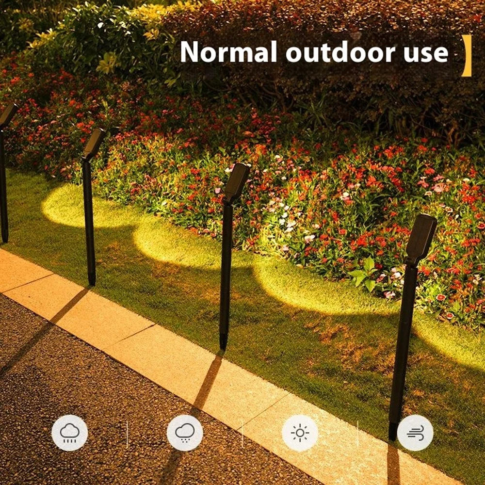 Solar Powered Lawn Light 120 Degree Adjustable Outdoor Garden Stake Spotlight Landscape Decorative Lamp - 4