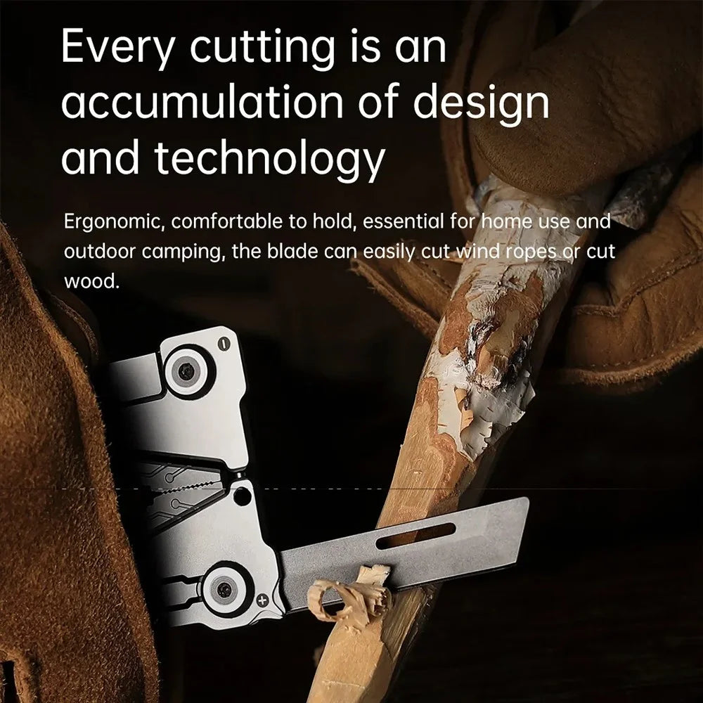 XIAOMIYOUPIN NEXTOOL NE20182 Silver Blade EDC Tool Outdoor 14-in-1 420J2 Stainless Steel Multifunction Tool - 5