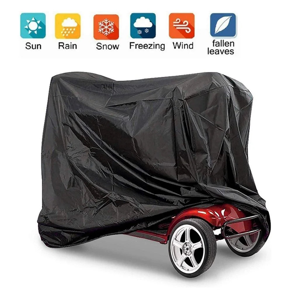 170x61x117cm Electric Scooter Protective Sleeve Anti-UV 210D Oxford Cloth Foldable Dust Cover - 3