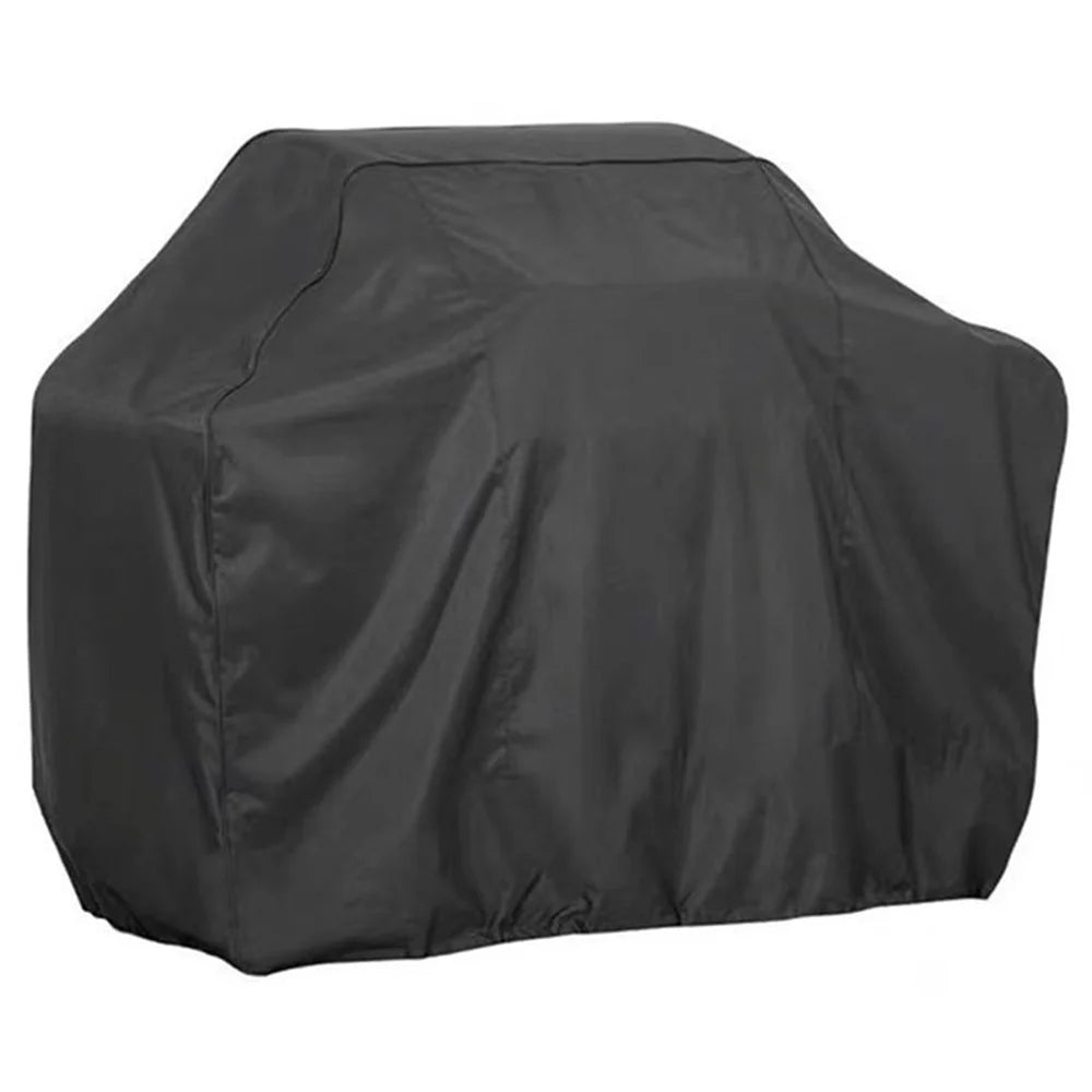 420D Oxford Fabric Waterproof BBQ Grill Cover UV Protection Outdoor Grill Cover with Windproof Drawstring, 127.5x105x53.3cm - 2