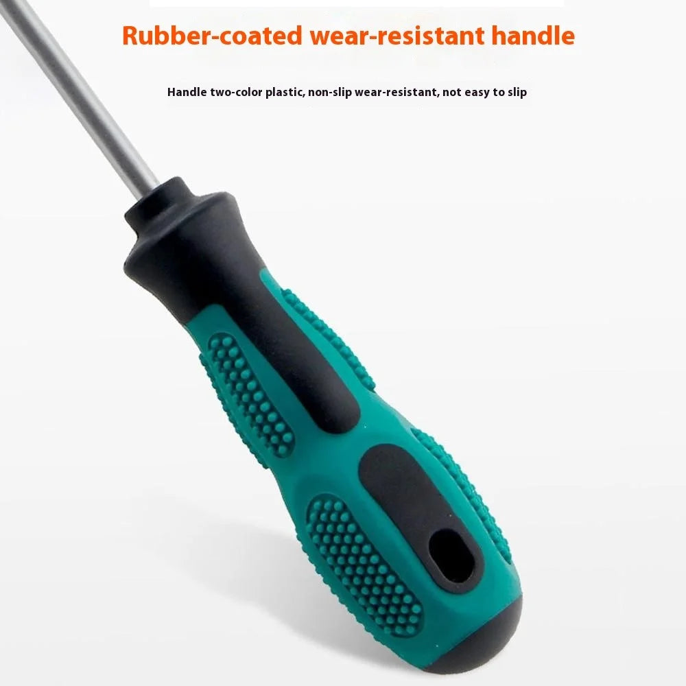 7 PCS Screwdriver Set Two Tone Rubber Handle Magnetic Phillips / Flathead Multi-Function Repair Tool - 4