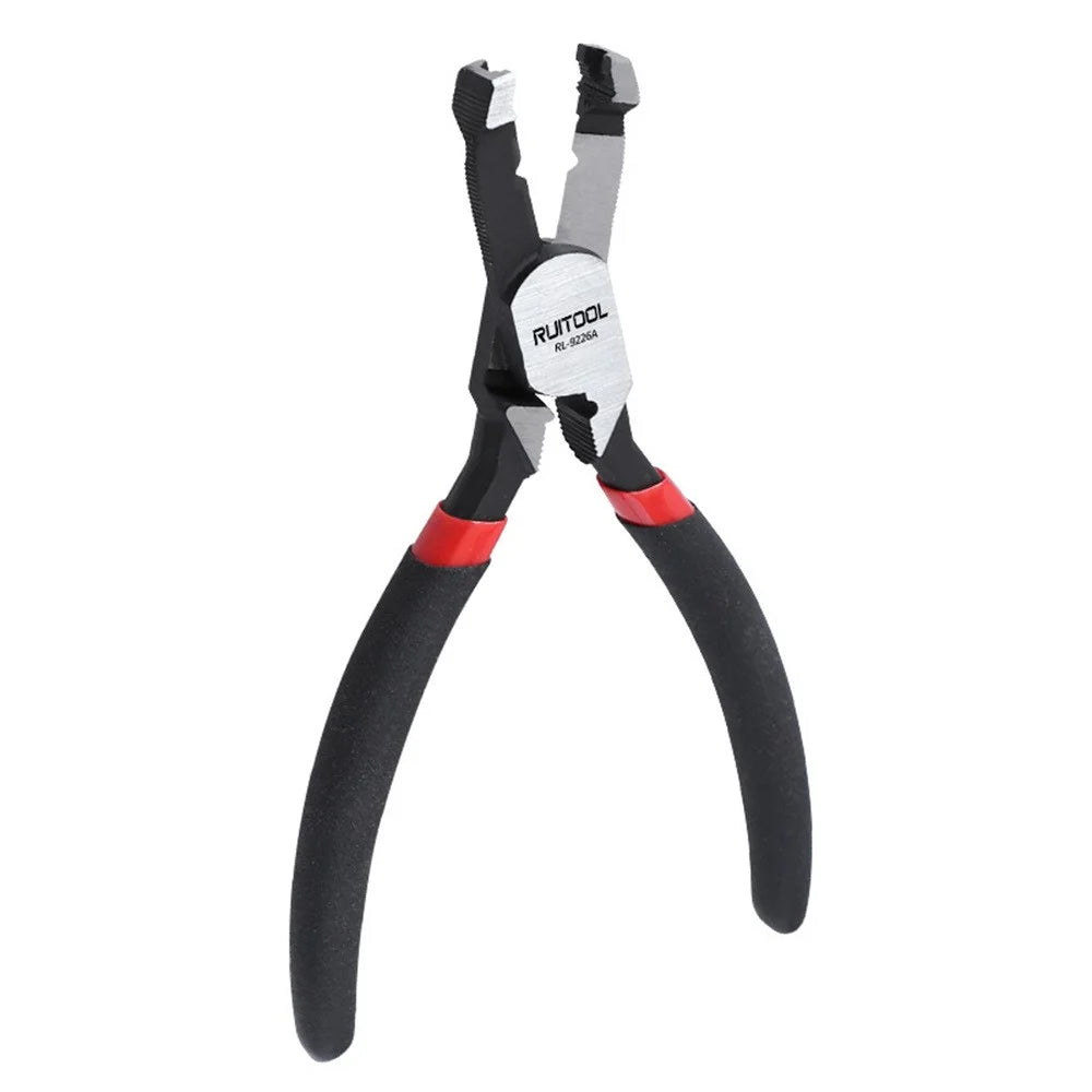 Multifunctional Screw Extractor Pliers High-Hardness Steel Wire Stripper with Anti-Slip Handle for Rusty Stripped Screws - RL-9226A / Black - 1