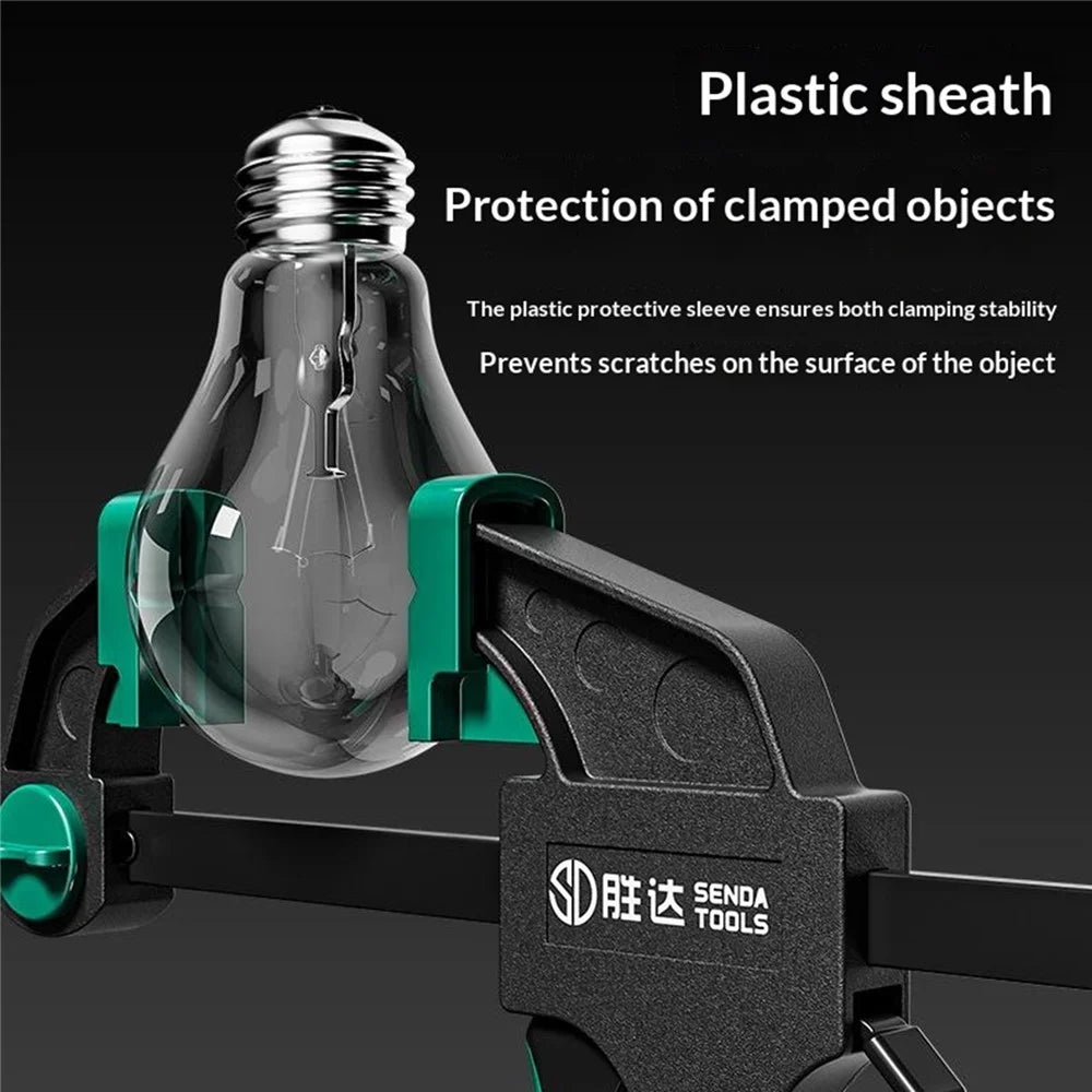 SENDA TOOLS 12 Inch Woodworking Clamp F-Type Heavy Duty Dual-Direction Adjustable Trigger Quick Release Clamp - 5
