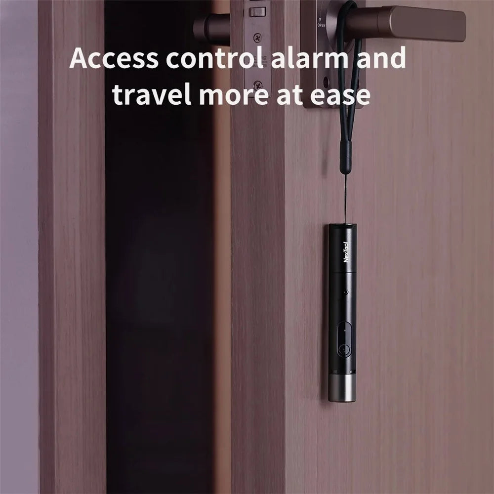 XIAOMIYOUPIN NEXTOOL NE20042 Aluminum Alloy Flashlight Camera Detector Sound Light Alarm Device - Black - 4