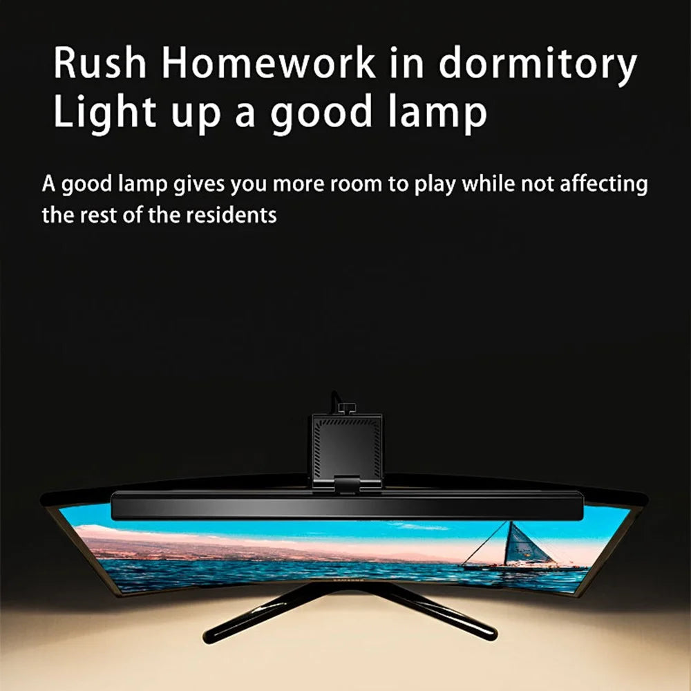 TB-30SC 50cm Eye Protection PC Monitor Screen Light Bar USB Powered Hanging LED Lamp - 5