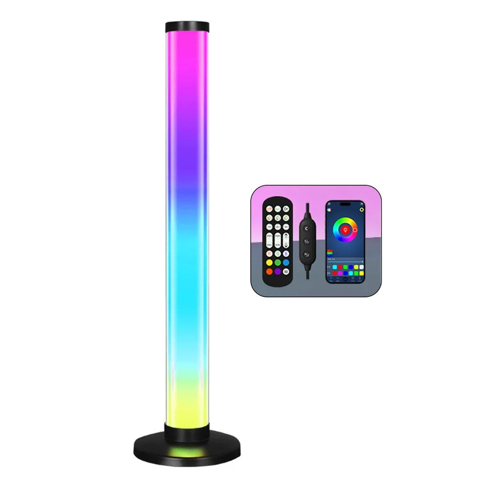 KBB-3 Music Rhythm Ambient Lamp 360° Full Glow Sound Reactive Light for Computer Desktop Night Light - 1