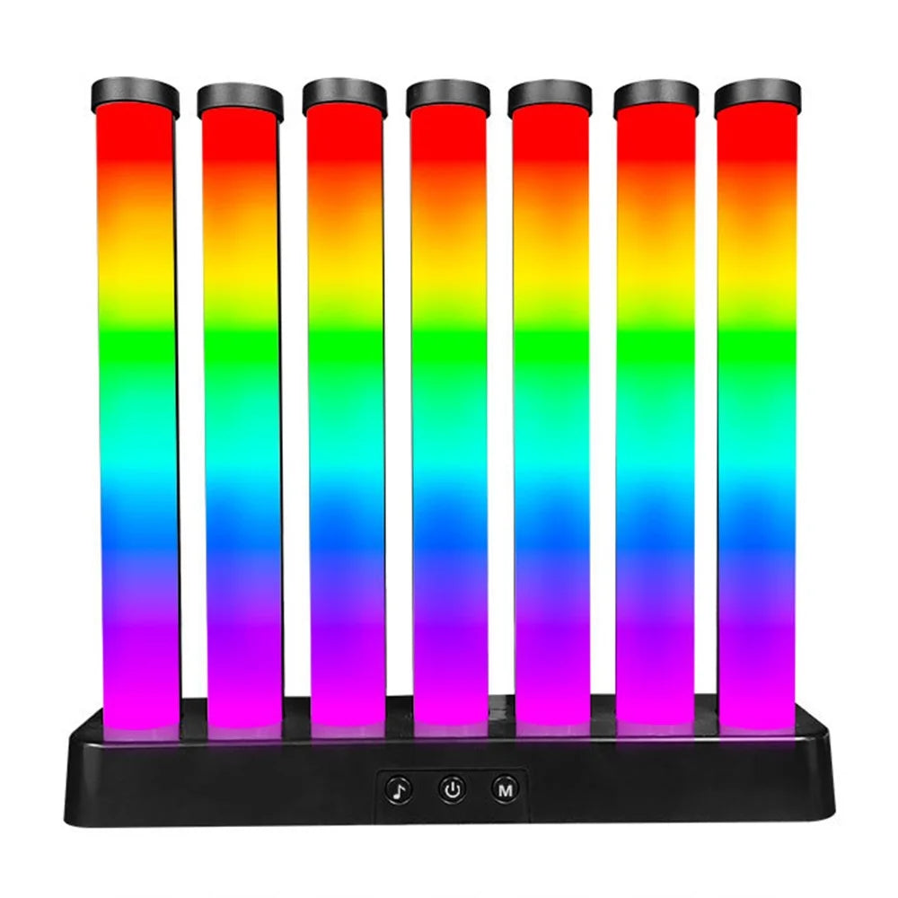 KBB-50 Single Button RGB Gaming Sound Reactive Light Desktop Ambient Lamp for Bedroom Night Light - 1